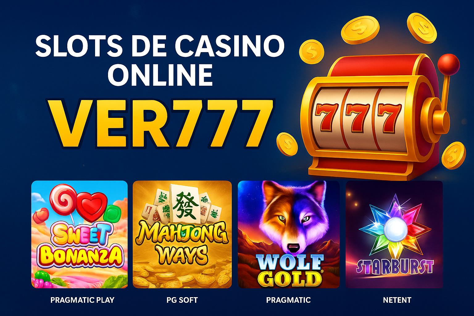 Jogos de Slot no Casino Online VER777